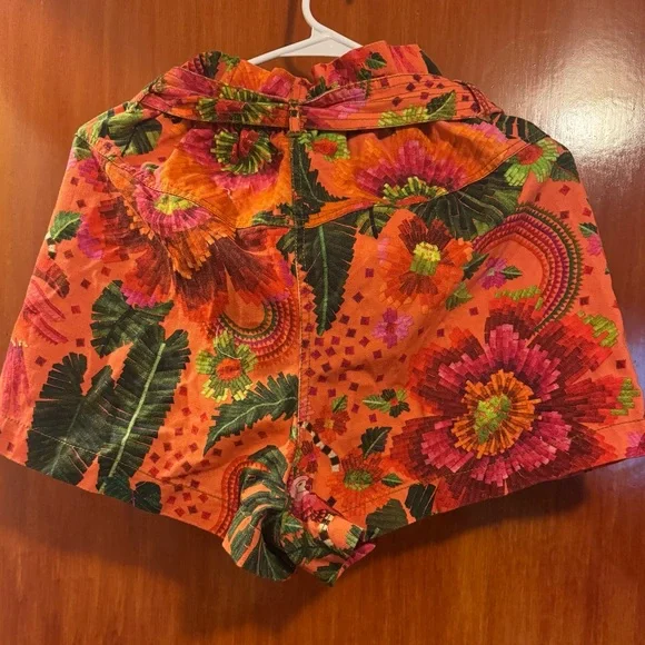 FARM Rio Orange Blooming Garden Shorts - Picture 2 of 4